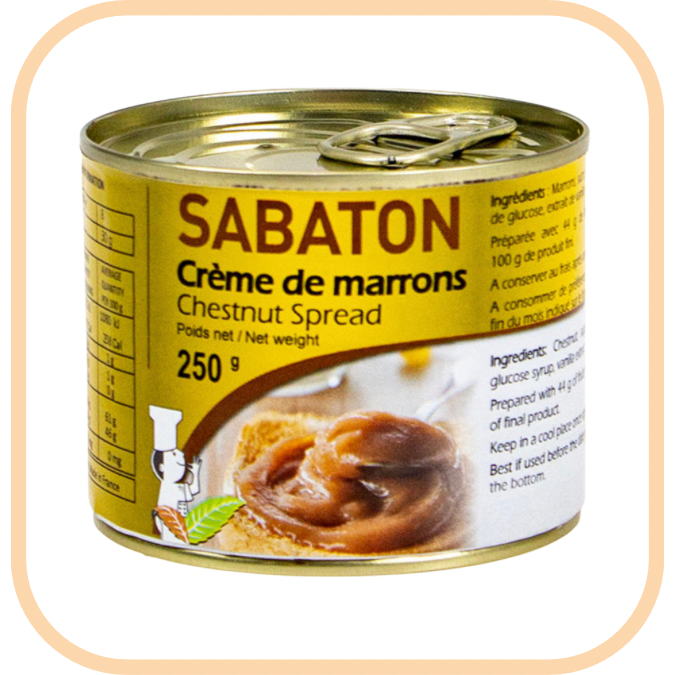 (image for) Chestnut Spread - Sabaton 250g