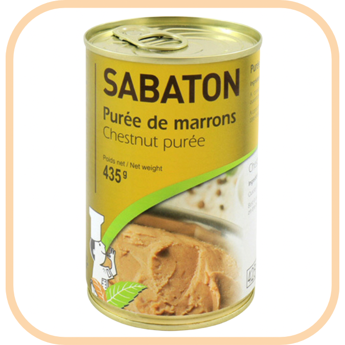(image for) Chestnut Puree - Sabaton 435g